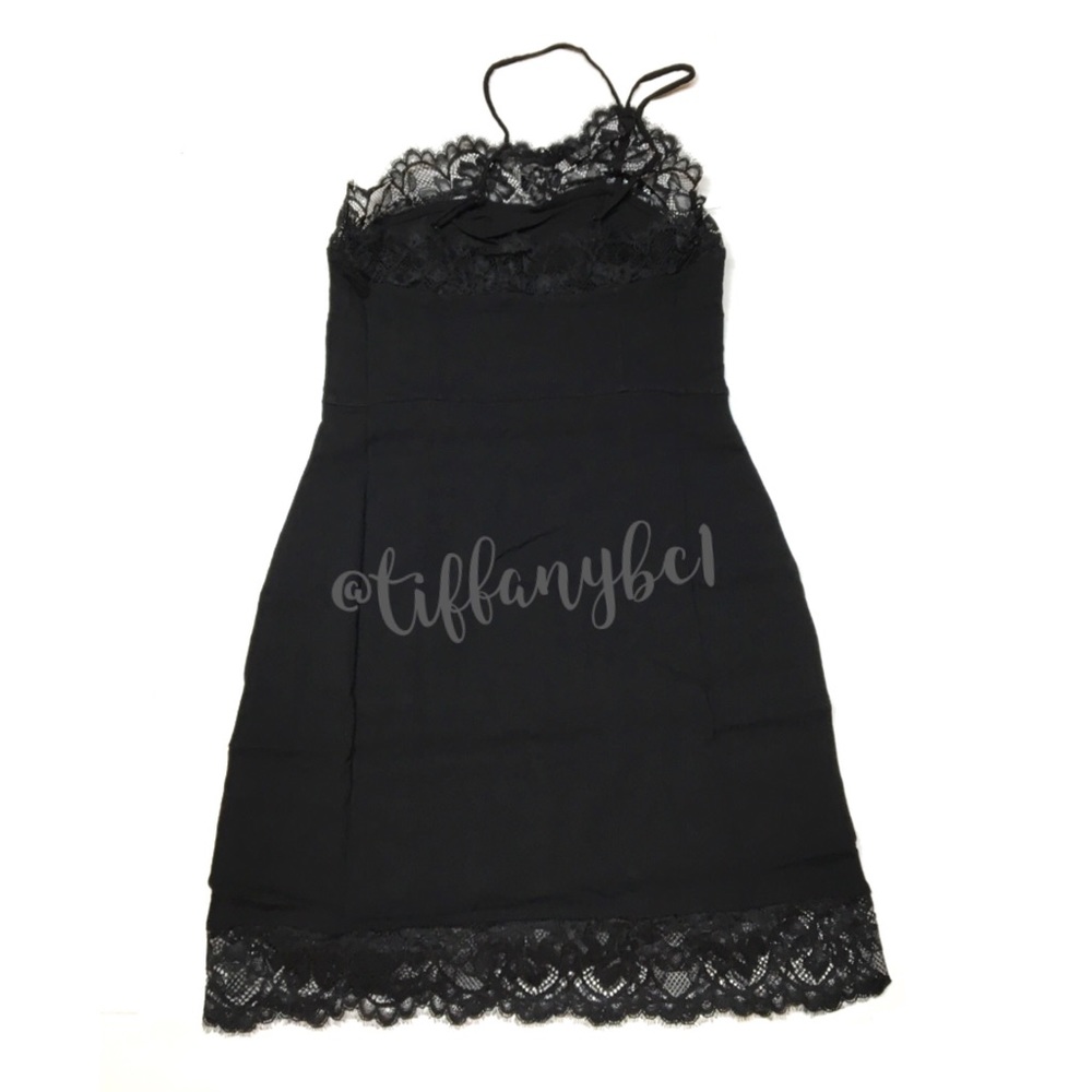 Free People Premonitions Lace Trim Bodycon Dress - Picture 11 of 16